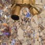 1960 Germany Palwa Sputnik Chandelier Swarovski Crystal & Gilt Brass Image 7