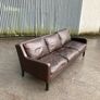 Danish Leather Sofa - Warehouse and Showroom Open Saturday 16th May 12 til 4pm Eircode R95T227 Image 3