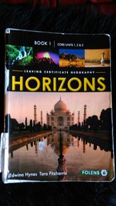 Leaving certificate Geography Horizons, book 1
