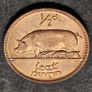 Ireland 1965 1/2 d Half Penny UNC Image 2