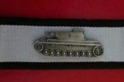 German tank destruction award ,silver grade .
