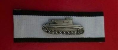 German tank destruction award ,silver grade .