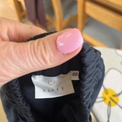 Kafffe Navy Trouser