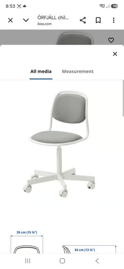 Computer desk and chair
