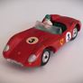 Diecast Vintage Solido Ferrari 500 TRC - Very Good Original Condition Image 3