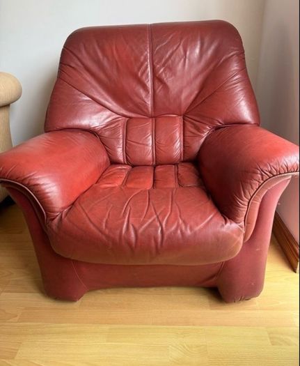 FREE leather armchair in perfect condition FREE
