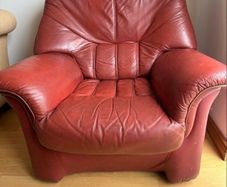 FREE leather armchair in perfect condition FREE