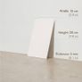 MULTIPLE SIZES AVAILABLE Cotton Canvas Panels 15x20 CM, 12-Pack Canvas Boards for Painting, Painting Canvas, Canvases for Painting, Art Board Bulk Art Canvas Board Blank Canvas Panel Plain Canvas Board, Art Canvas Panels Image 2