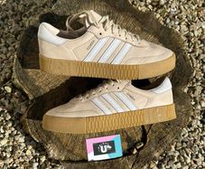 Premium Adidas Samba Rose Cream White
