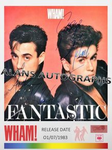 Wham Autographs