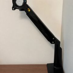 NB North Bayou F37 Full Motion Gas Strut Monitor Arm (24"-37", 4-12kg) + USB Ports