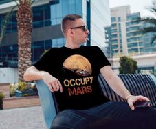Occupy mars t-shirt Occupy mars tee top T-Shirt Design t-shirts tee top shirt