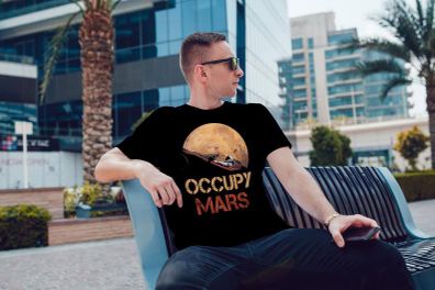 Occupy mars t-shirt Occupy mars tee top T-Shirt Design t-shirts tee top shirt