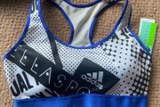 Adidas Stellasport Techfit Gym Bra M Bnwt