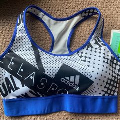 Adidas Stellasport Techfit Gym Bra M Bnwt