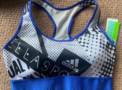 Adidas Stellasport Techfit Gym Bra M Bnwt