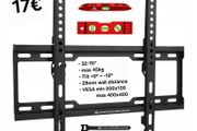 Tv Bracket Wall Mount Flat Tilt 32-70"