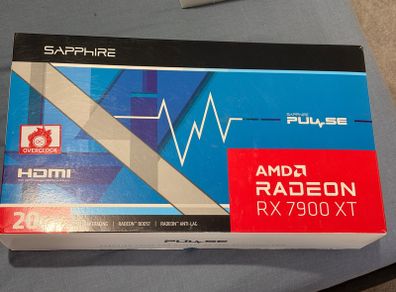 Sapphire Pulse Amd Radeon Rx 7900 Xt Gaming Oc 20gb Gddr6 Dual Hdmi/dual Dp