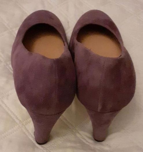 Purple Heels New Suede!
