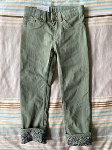 BNWT H&M adjustable waist trousers, 116cm, 5-6y