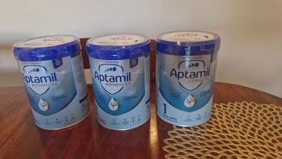 Aptamil Advanced First Milk - 3 New 800Gr Boxes sealed, exp dates Nov 2027/Jan 2028