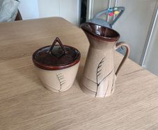 milk jug and sugar bowl set