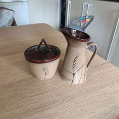 milk jug and sugar bowl set