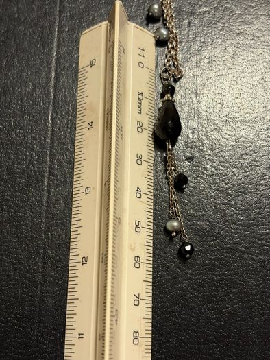 silver necklace
