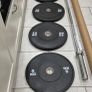 brand new olympic bumper weight set B Image 9