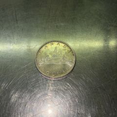 Canada 1 Dollar 1965 silver coin