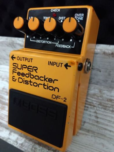 BOSS DF-2 - Super Feedbacker and Distortion (MIJ, Black Label, ACA12V, 1986)