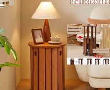 Stacking nest of tables stools Dining, Makeup Stool, Bedside Table, or Small Side Table.