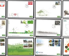 Collection 2016 Ireland Commemorative Stamps An Post First Day Cover (FDC). Collection of 12 covers.