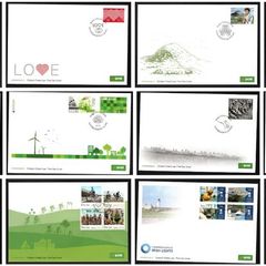 Collection 2016 Ireland Commemorative Stamps An Post First Day Cover (FDC). Collection of 12 covers.