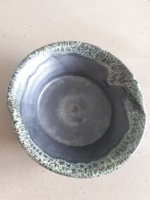 Lovely green serving bowl