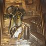 Linea Fusco Italian Silver {925} Italian art work mirror framed 3D sculpture wall art Image 2