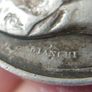 Antique 1888 Papal States Sterling Silver Medal. Pope Leo XIII. 50th Episcopal Preisthood. 11,1g Image 10
