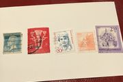 5 World stamps