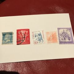 5 World stamps