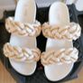 Women's Sandals NWOT SIZE 40 6.5 Image 3