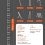 7-in-1 Folding Ladder 5.8M - 150kg Load - Heavy Duty Telescopic Extension Image 7