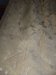 Gold colour Curtains, blackout NEVER HUNG