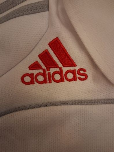 Liverpool FC. Official Adidas Mens Polo Shirt. Authentic Carlsberg Era Item. Collect In Dublin Or Receive Via Post.