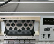 From 1978 very rare Toshiba Aurex Mini PC-D10 Cassette Deck, perfect working order.