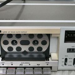 From 1978 very rare Toshiba Aurex Mini PC-D10 Cassette Deck, perfect working order.