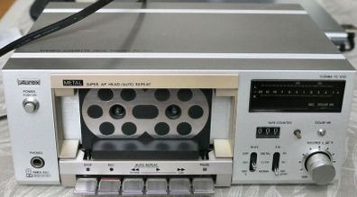From 1978 very rare Toshiba Aurex Mini PC-D10 Cassette Deck, perfect working order.
