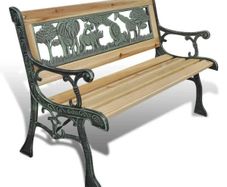 Children Garden Bench 84 cm Wood