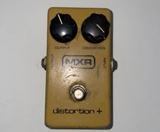 Vintage MXR distortion plus 1970s/80s usa block logo original