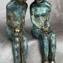Side By Side - Patinated Bronze Image 3