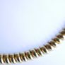 Vintage Goldtone Choker Style Necklace Image 9